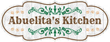 Designer Plus Abuelita's kitchen Door or Wall Sign | Funny Spanish Signs For Stores & Businesses