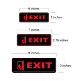 Standard Plus Exit Wall or Door Sign | Public Spaces Signage
