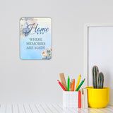 Portrait Round Plus Home Where Memories Are Made Wall or Door Sign | Funny Novelty Home Signs | Home Reminders For Families