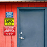 Signs ByLITA Classic Framed Respect Our Business: No Soliciting, Panhandling, or Loitering Allowed Wall or Door Sign (Multipacks)