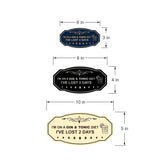 Signs ByLITA Victorian I'm on a Gin & Tonic Diet I've lost 2 days Wall or Door Sign