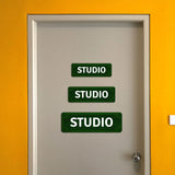 Standard Plus STUDIO Door or Wall Sign | Office & Home Signage