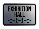 Classic Framed Exhibition Hall Wall or Door Sign