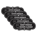 Signs ByLITA Designer Keep Fridge Door Closed Wall or Door Sign