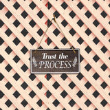 Trust The Process 5x10 Hanging Plus Wall or Door Sign | Religious Home Decor
