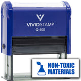 All Quality Non-Toxic Materials Self-Inking Rubber Stamp