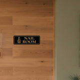 Standard Plus Nail Room — Wall or Door Sign | Treatment Room - Sign