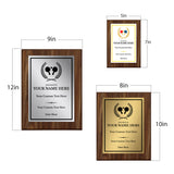 Table Tennis Customizable Wooden Award Plaque | Easel Mount Option | Achievement and Recognition Personalizable Plaques | Sports Award