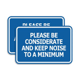Signs ByLITA Classic Framed, Please Be Considerate and Keep Noise to a Minimum Wall or Door Sign (Multipacks)