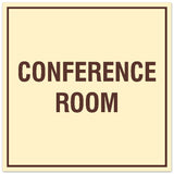 Signs ByLITA Square Conference Room Sign - Easy Installation | Durable Material