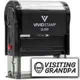 All Quality Visiting Grandpa Agenda Planning Stamps