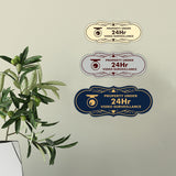 Designer Property Under 24Hr Video Surveillance (Camera) Wall or Door Sign
