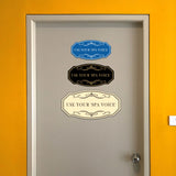 Signs ByLITA Victorian Use your 'Spa Voice' Wall or Door Sign