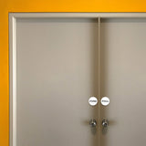 2" Round Push Pull Door Signs (Multipacks)