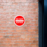 Circle Plus Do Not Enter Door or Wall Sign | Safety Signage