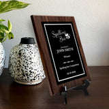 Spelling Bee Competition Custom Award Plaque | Achievement and Recognition Personalizable Plaques