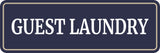 Standard Plus Guest Laundry Door or Wall Sign | Hospitality Washing Signage
