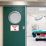 Classic Framed Procedure Room Wall or Door Sign