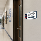Fancy Plus No Cell Phone Use Please Wall or Door Sign | No Cell Phone Signs - Sign