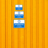 Classic Framed Plus Information - ??????? Door or Wall Sign | Bilingual General Signs - Arabic