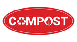 Signs ByLITA Oval Compost Sign - Laser-Engraved Lettering | Durable ABS Plastic | Vibrant Colors | Powerful Foam Tape