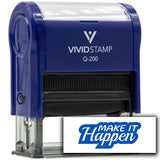 All Quality Make it Happen Agenda Planning Stamps