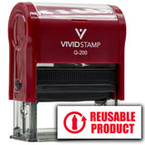 All Quality Reusable Product Self-Inking Rubber Stamp