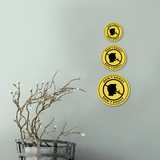 Circle Plus Don't Shout Wall or Door Sign | Safety Signs For Babies and Toddlers Daycare