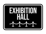 Classic Framed Exhibition Hall Wall or Door Sign
