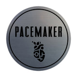Signs ByLITA Circle Pacemaker Wall or Door Sign