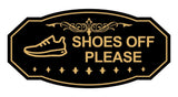 Victorian Shoes Off Please (Sneaker) Wall or Door Sign
