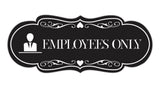 Designer Employees ONLY (Worker) Wall or Door Sign
