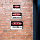 Classic Framed Plus Caution Heavy Door Door or Wall Sign | Workplace Health and Safety Warning Signage
