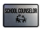 Classic Framed School Counselor Wall or Door Sign