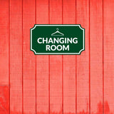 Notched Standard Changing Room Wall or Door Sign