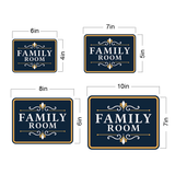 Classic Framed Plus Family Room — Wall or Door Sign | Funeral and Memorial Services - Room & Area - Sign