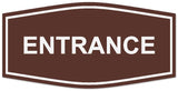 Signs ByLITA Fancy Entrance Sign | Legible Lettering | Easy No-Tool Installation | Powerful Foam Tape