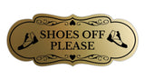 Designer Shoes Off Please (Boots) Wall or Door Sign