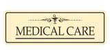 Signs ByLITA Standard Medical Care Medical Office Decor Wall or Door Sign