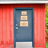 Classic Framed Plus Área de Adoración — Worship Area Door or Wall Sign | Spanish - Church Room & Area Signs