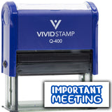All Quality Important Meeting Agenda Planning Stamps