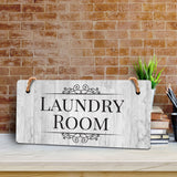 Restroom 5x10 Hanging Wall or Door Sign