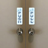Signs ByLITA Vertical Push and Pull Door Signs (Christian Pray Until Something Happens And Pray Until Lessons Learned)
