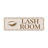 Standard Plus Lash Room — Wall or Door Sign | Treatment Room - Sign