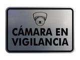 Signs ByLITA Classic Framed Cámara en Vigilancia Security Wall or Door Sign