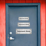 Standard Plus Panoramic Room Door or Wall Sign | Office & Home Signage