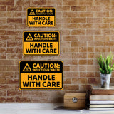 Classic Framed Plus Caution: Infectious Waste – Handle With Care Door or Wall Sign | Miscellaneous Warning Signs - Industrial & Construction