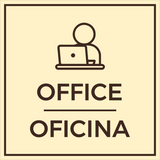 Signs ByLITA Square Office Wall or Door Sign | Spanish Bilingual Business And Office Signs