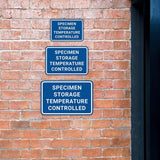 Classic Framed Plus Specimen Storage Temperature Controlled Door or Wall Sign | Medical Specialism Rooms