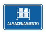 Signs ByLITA Classic Framed Almacenamiento vector Durable Sign | Easy Installation | Elegant Design Wall or Door Sign